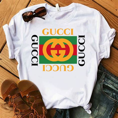 diy gucci logo shirt|Gucci graphic tees.